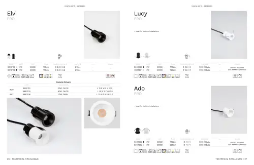 Downlight NOVA LUCE 9844060 LED 3W 173lm 3000K 230V IP20